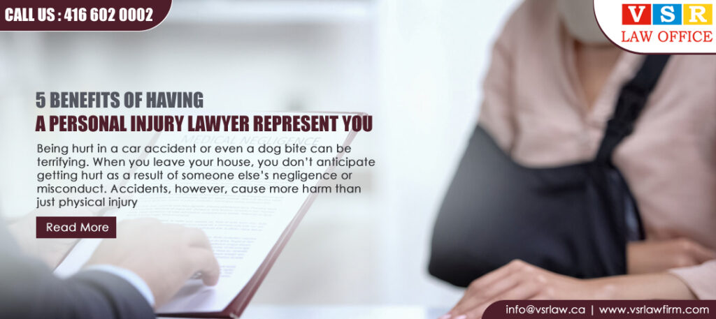 5 Benefits of Having a Personal Injury Lawyer Represent You
