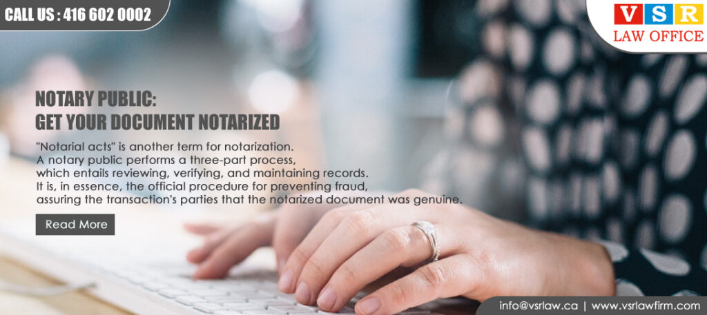 Notary Public: Get your document notarized