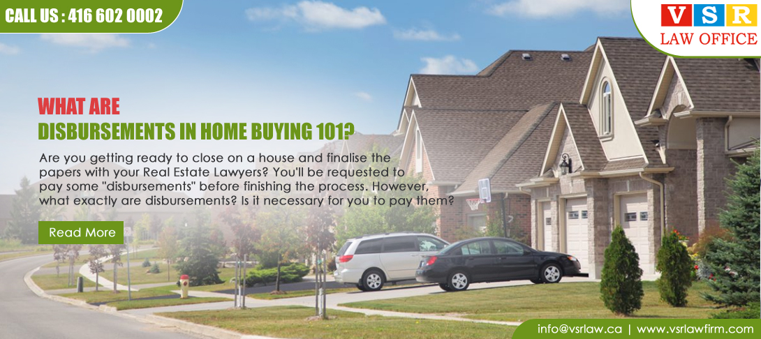 What are Disbursements in Home Buying 101?