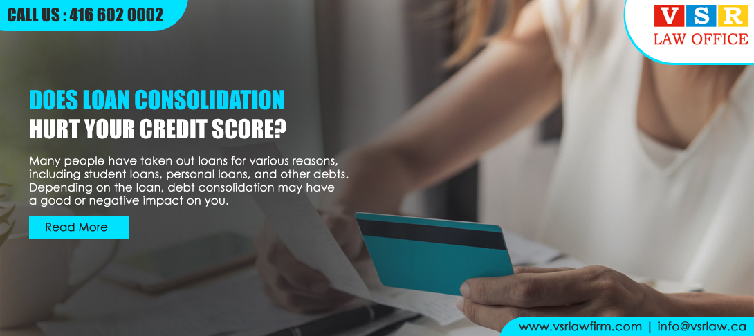 Does Loan Consolidation hurt your Credit Score?