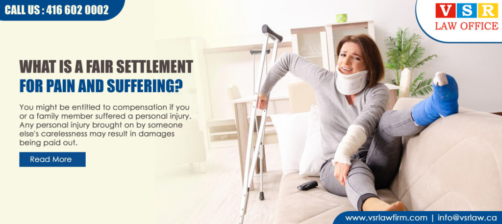 What is a Fair Settlement for Pain and Suffering?