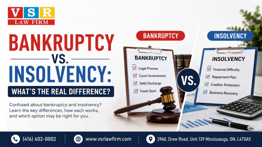 Bankruptcy vs. Insolvency